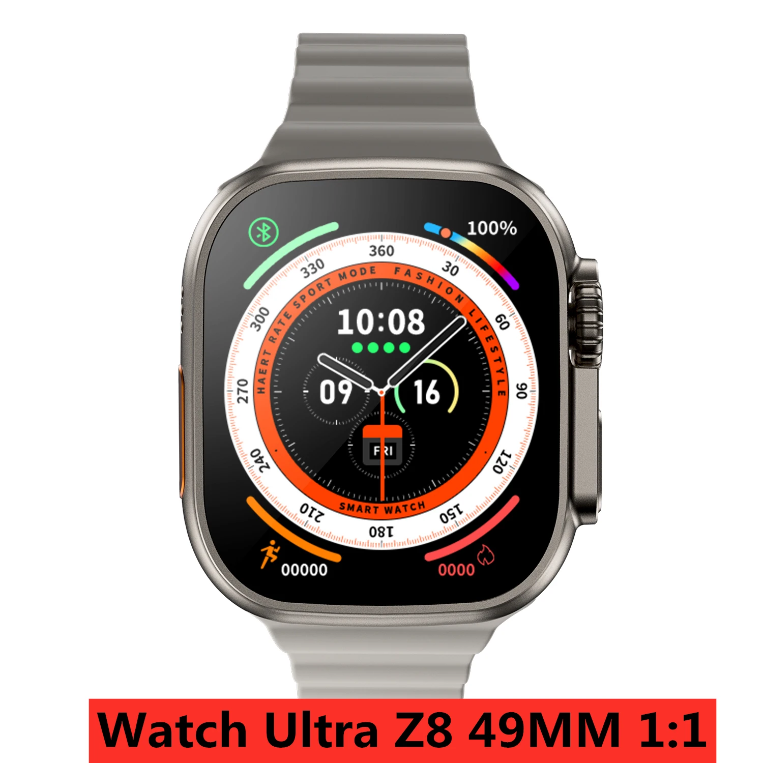 

2023 Z8 Ultra MAX Smart Watch Series 8 Titanium Alloy 1:1 49mm Case Bluetooth Call NFC ECG IP68 Waterproof Smartwatch Men