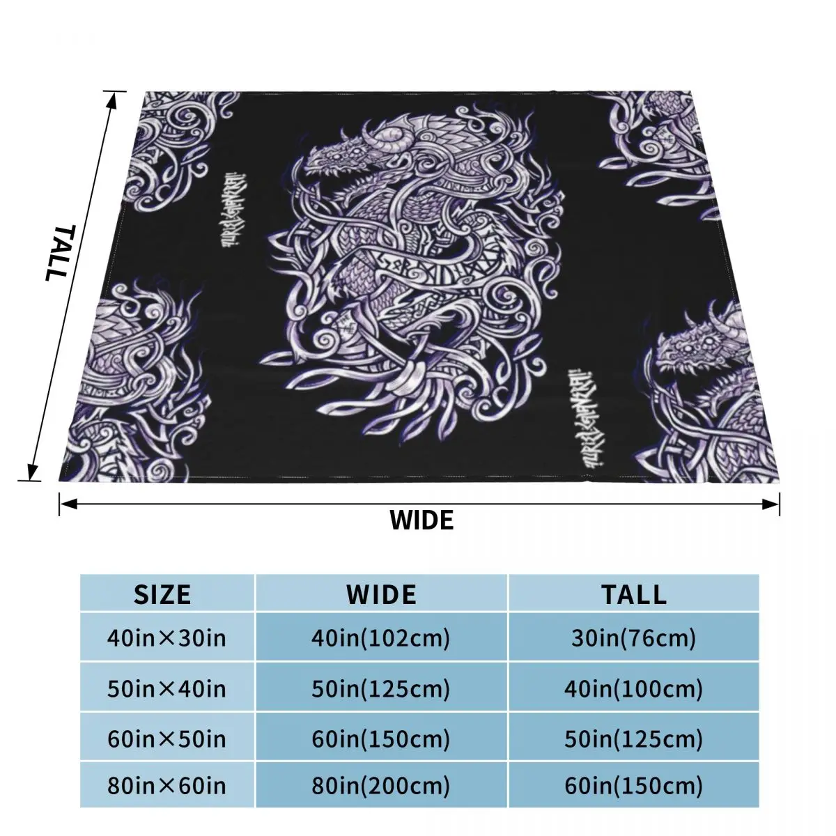 Jormungander змея мидгара бездневое ультрамягкое Флисовое одеяло