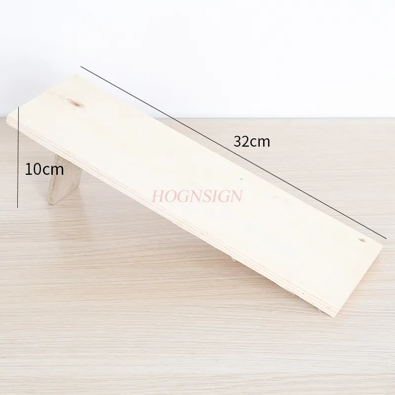 Wooden slope bracket board primary school science experiment simple mechanical slope mechanics teaching instrument solid wood