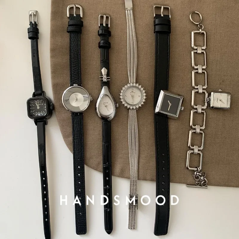 Часы наручные женские кварцевые в виде четырехлистного клевера роскошные