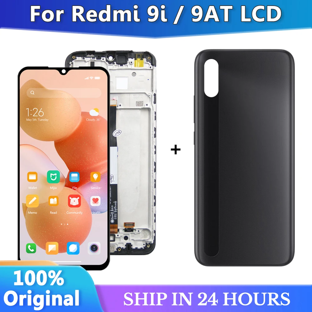 ЖК-дисплей 6 53 дюйма для Xiaomi Redmi 9i M2006C3LII / 9AT Global M2006C3LVG сенсорный экран с