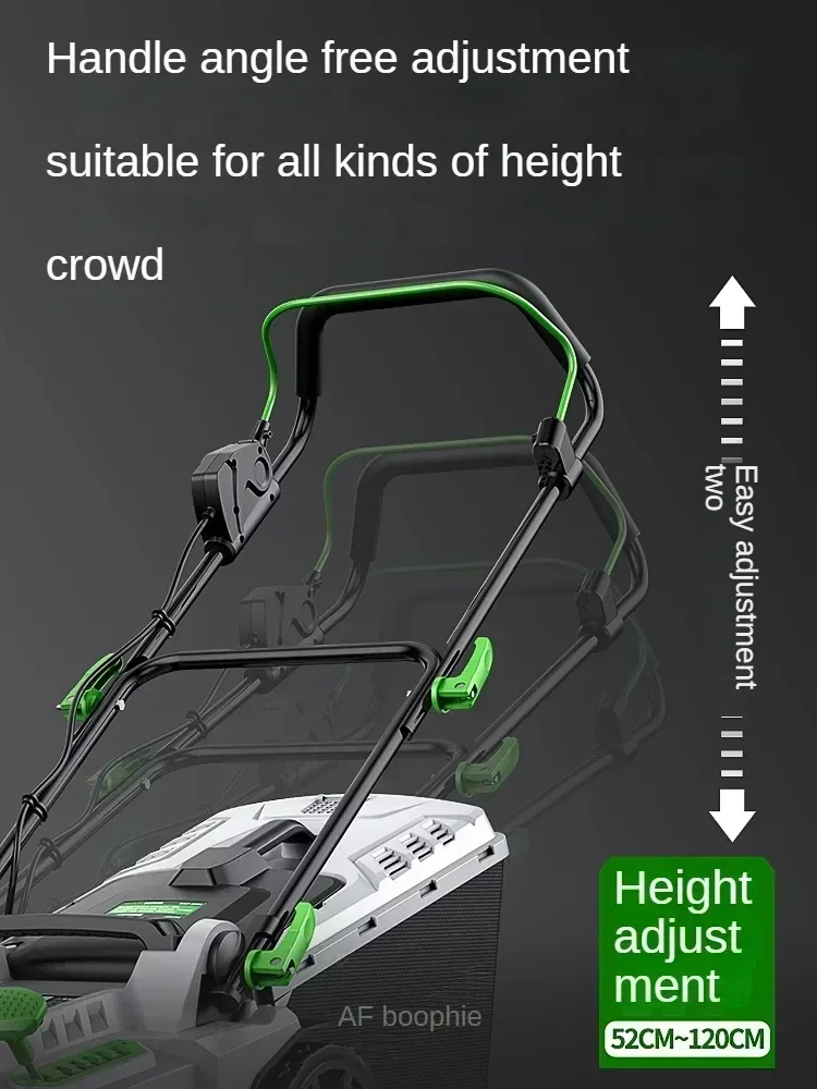 Электрическая газонокосилка BOAOFI 220 В ручной триммер для травы мини-бытовой