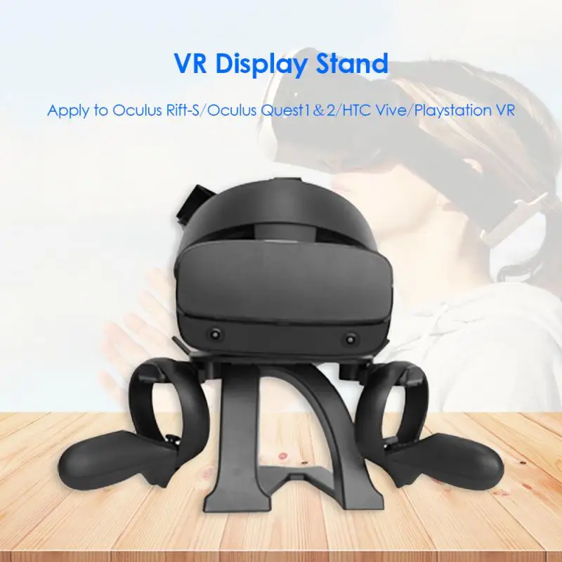 

Storage Bracket Saves Space Good Load-bearing Capacity Convenient High Hardness For Oculus Series Vr Stand Plastic