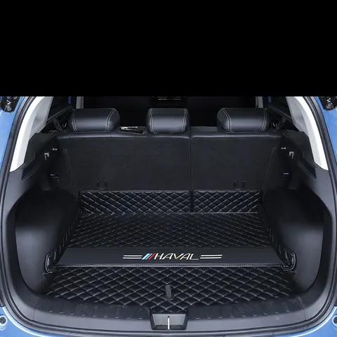 Коврики для багажника на заказ для Haval Jolion HEV 2021 2022 2023 2024, кожаная прочная подкладка для груза, коврики для сапог, аксессуары, чехол для интерьера