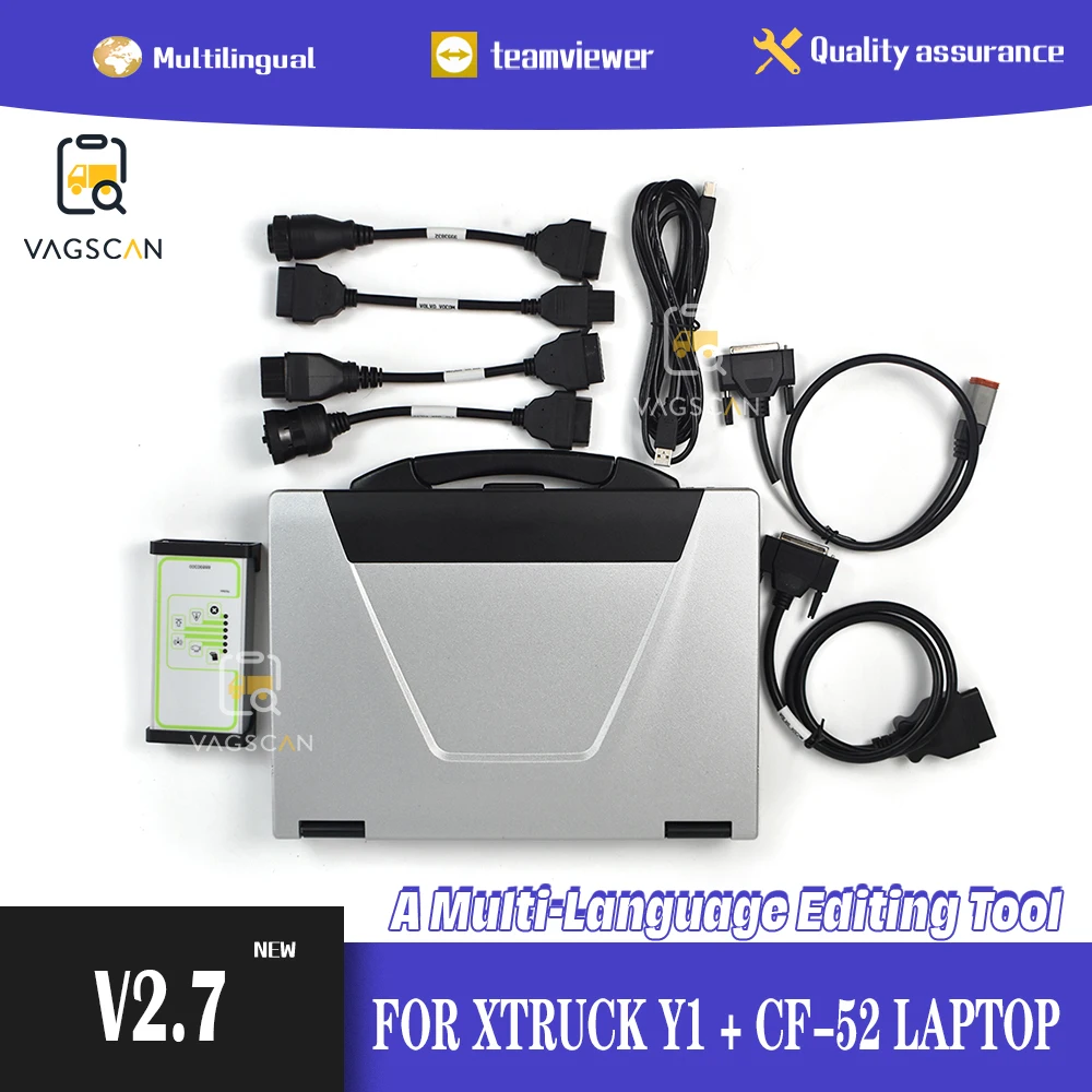 

CF 52 CF-52 Laptop Excavator scanner tools for vocom Xtruck Y1 diagnosis scanner tool construction equipment