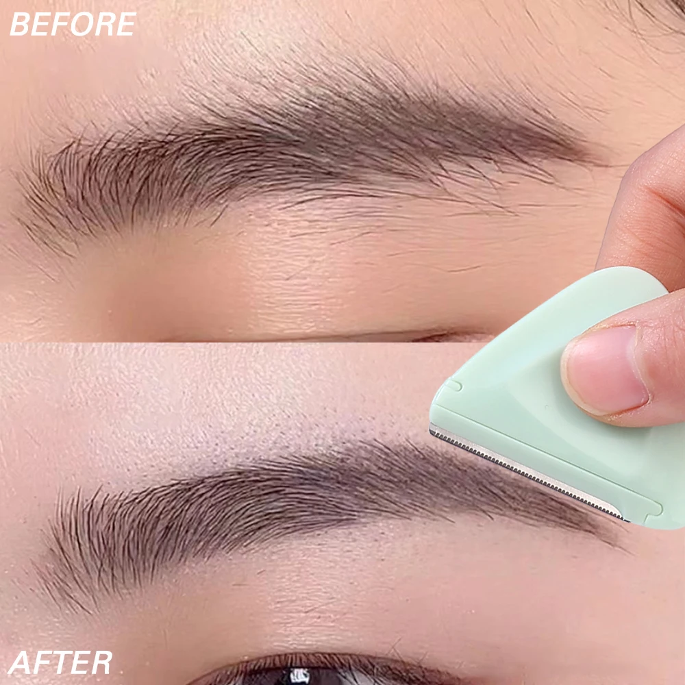 Триммер для бровей в японском стиле портативное средство удаления волос на лице