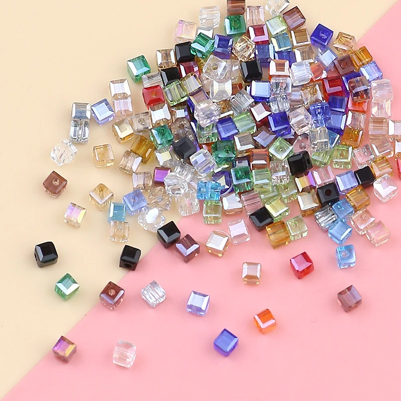 Exquisite Austrian color square crystal bead 3mm/100PCS crystal faceted bead jewelry DIY bracelet necklace accessories Exquisite Austrian color square crystal bead 3mm/100PCS crystal faceted bead jewelry DIY bracelet necklace accessories
