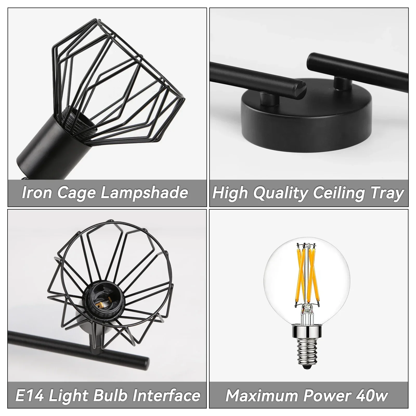 Элегантная лампа-подвеска с регулируемым углом 90-2/4 в 260 головок
