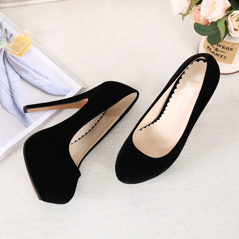 Женские туфли на высоком каблуке 14 см красные туфли-лодочки платформе и