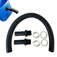 flexible hose pipe black corrugated water hoses for gardens flexible anti kink pond hose garden tube hose pipe hosing supplies