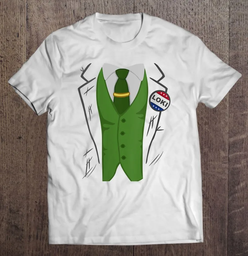 

Костюм Председателя Локи, подарок на Хэллоуин, футболка для мужчин, одежда, Мужская хлопковая футболка, рубашки для мужчин, мужская одежда