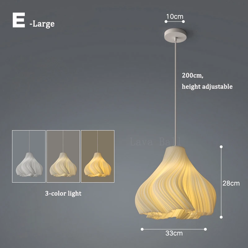 

Подвесной светильник Lava Ball 3D цветы