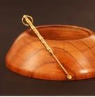 Легкие инструменты для чистки ушей, портативная медная ухочистка, брелок для ключей, подвеска для ушей, надежная уходовая ложка для ушей