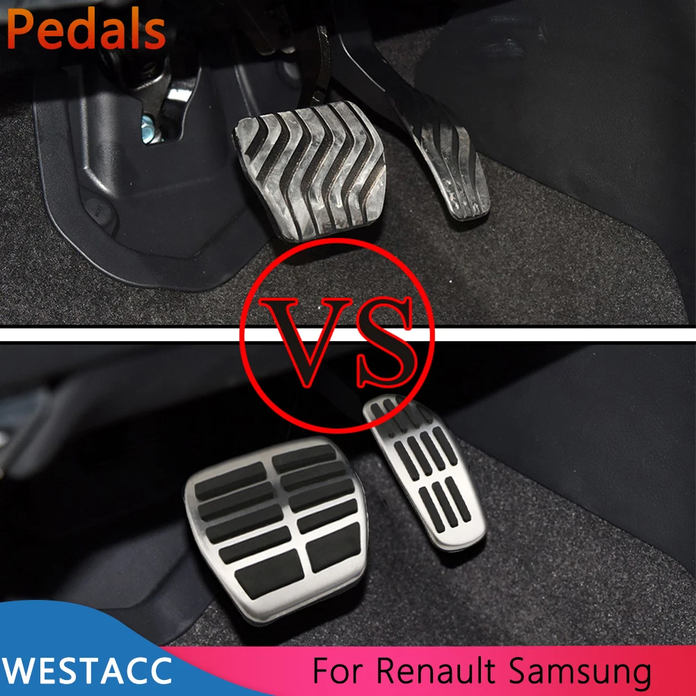 Автомобильные педали для Renault Captur Koleos Kadjar Duster Scenic Espace Samung QM6 2016-2021 подставка
