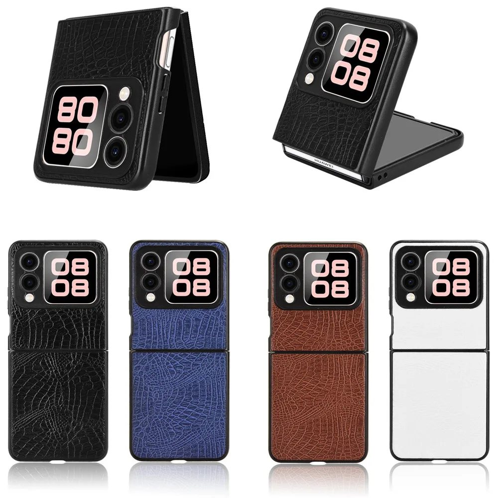 Флип-чехол для Huawei Nova роскошный чехол из искусственной кожи крокодила жесткий