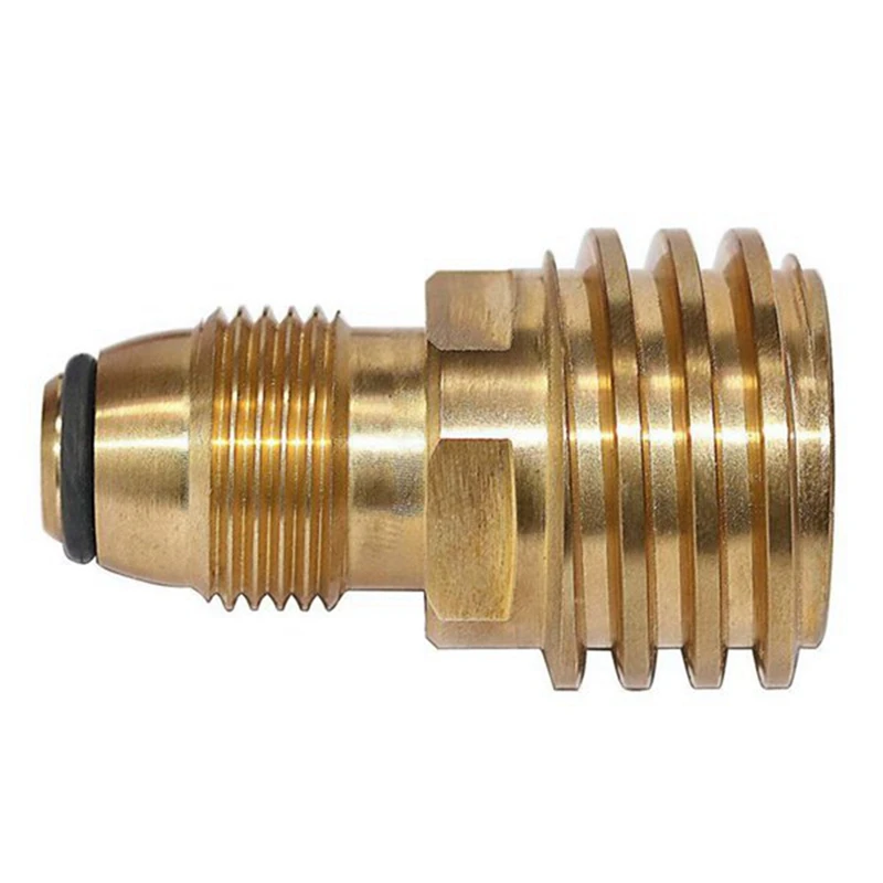 

Переходник для пропанового газа, 2 шт., преобразует пылесос POL LP, обратный клапан на выходной латунный адаптер QCC1/type 1