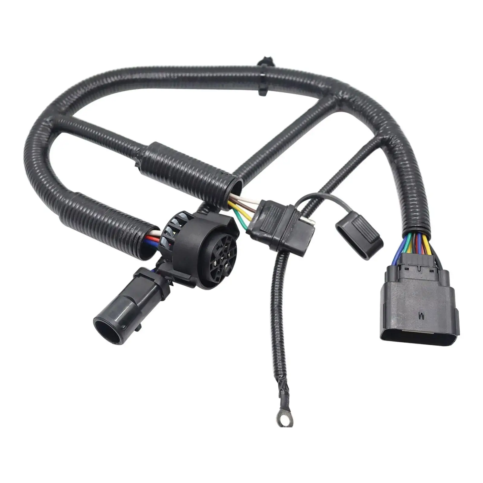 

Trailer Tow Hitch Wiring Harness Assembly 5L3Z13A576BA Durable Trailer Brake