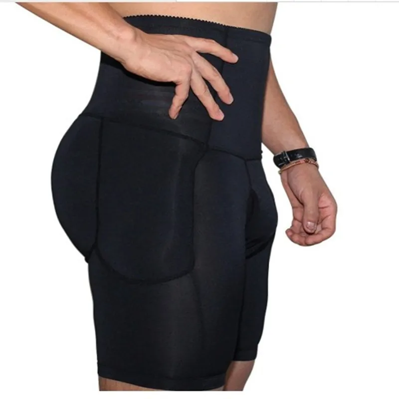 

Нижнее белье, боксеры с высокой талией, литой утягивающий пух, боксерские шорты, Утягивающее мужское белье для живота, Утягивающее ягодицы, ...