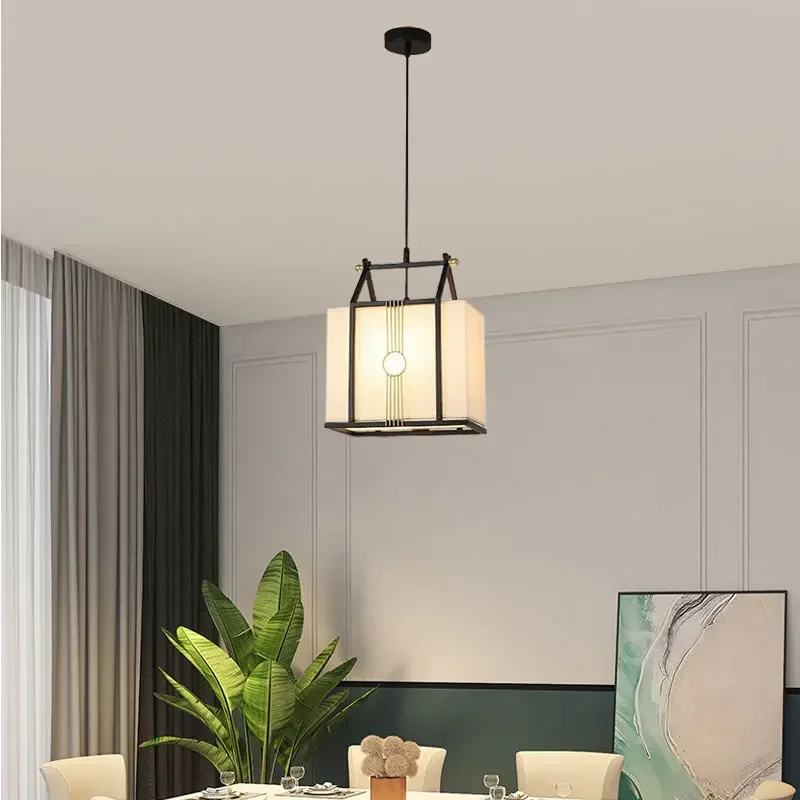 Классическая маленькая люстра в китайском стиле для спальни прикроватная лампа