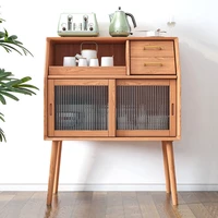 japanese living room cabinets wooden chest drawers home furniture modern glass side cabinet home tea cabinet storage locker