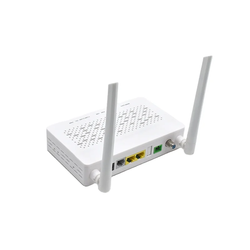 

Wholesale Low Price FTTH FTTX Optical Fiber GEPON ONT 1GE+1FE+WIFI+CATV+POTS XPON GPON EPON ONU