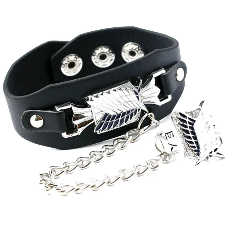 

Top 22 Cm Cosplay Logo Bracelets and Rings Anime Cosplay Prop Jewelry and Clothing Accessories Bracelets