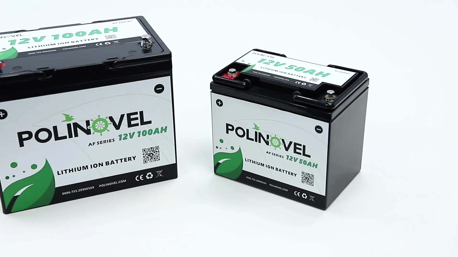 

Polinovel Solar RV Marine Leisure Lithium 12V 300Ah Lifepo4 Battery