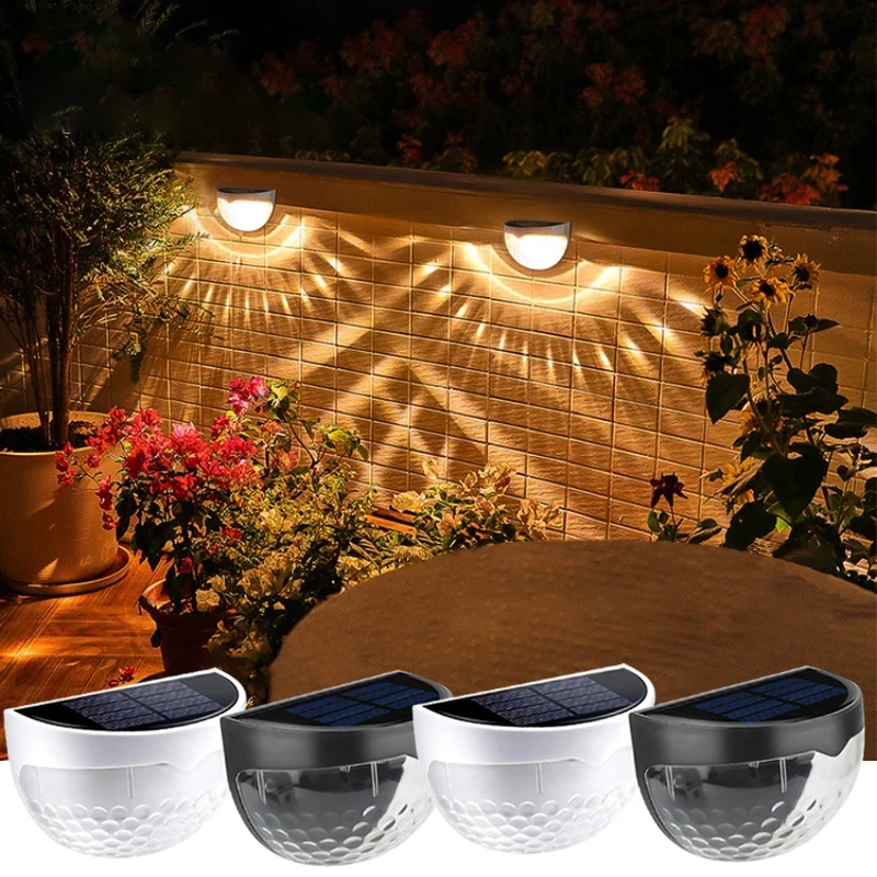 

Solar LED Light Outdoor Garden Decoration Lamp Waterproof for Yard Fence Balcony Wall Lamps Sensor Solar Garden Street Lights