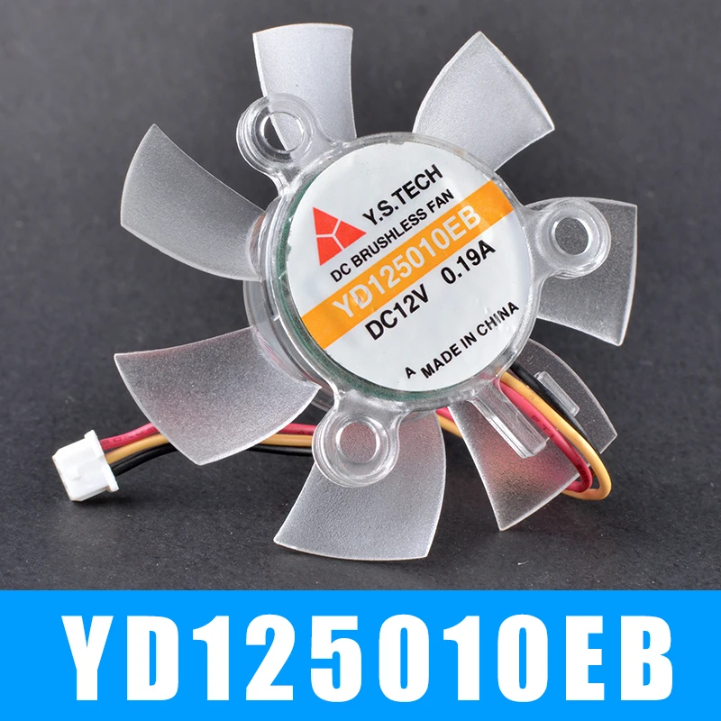 

COOLING REVOLUTION YD125010EB 5cm 5010 12V 0.19A 3pin graphics cooling fan