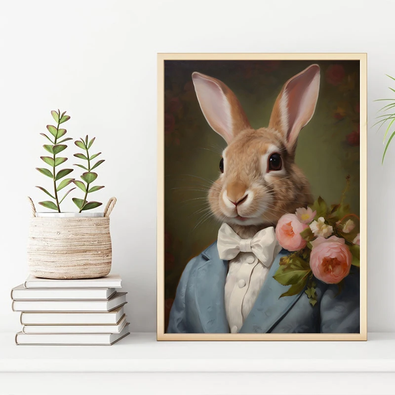 Картина на холсте с изображением животных