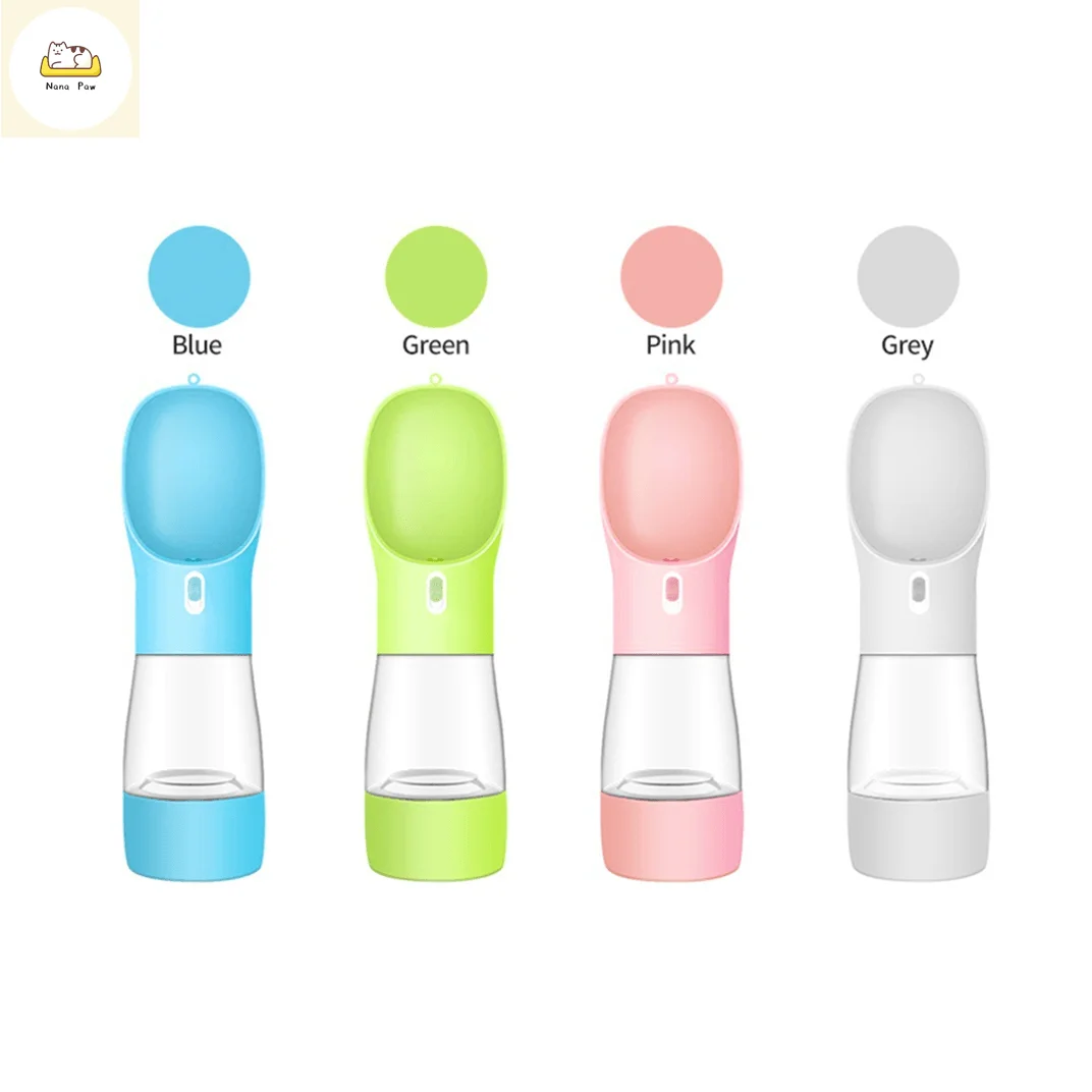 

Dog Water Bottle Travel Water Bottle Drinking Bowl Feeder Food Container for Dog Cat Pets Outdoor Travel Drinking