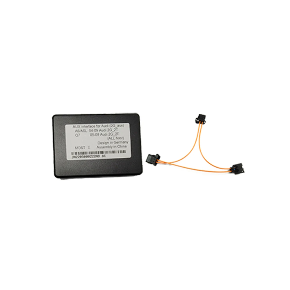 

Fiber Box For Audi A6L A6 C6 Q7 Car Player AUX