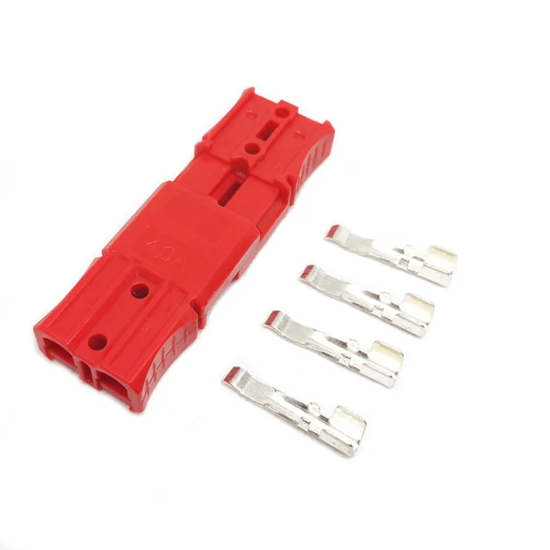 

Разъемы для зарядки аккумуляторов 40А, красный, синий, серый