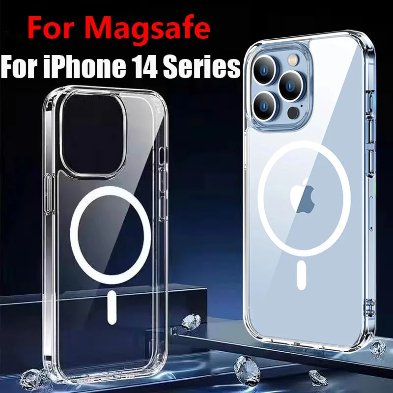 

Магнитный чехол для iPhone 14 13 12 11 Pro Max Mini X Xs XR 7 8 Plus SE