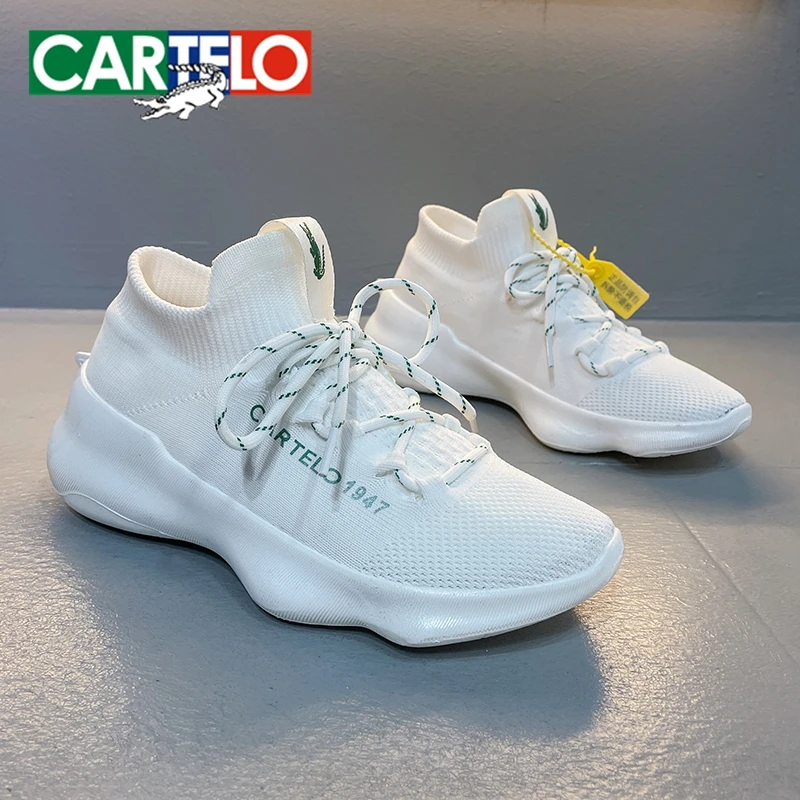 

CARTELO Breathable Men's Sneaker 2022 New Comfortable Running Shoes Fashion Couple Sneakers Outdoor Athletic Men Shoes