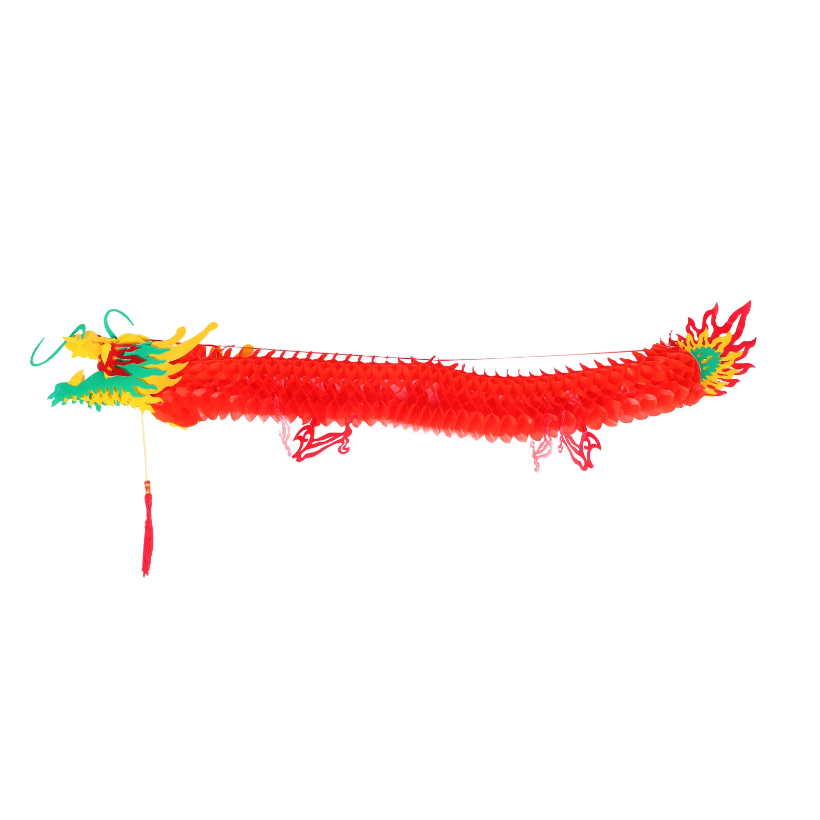 

Dragon New Year Chinese Decorations Party Paper Garland Toy Festival Spring Lantern Decoration Fengshui Material Kids Hanging