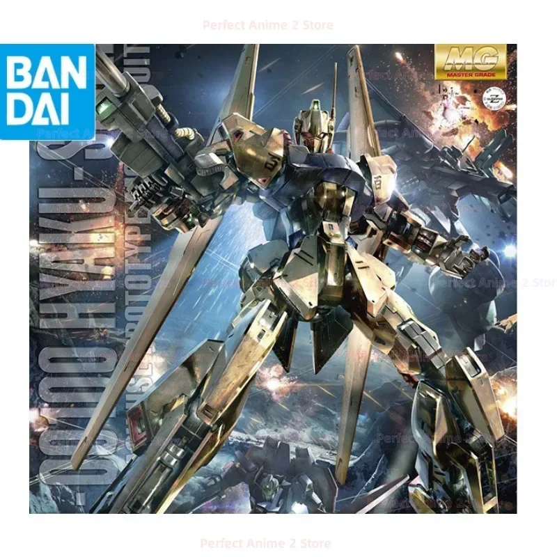 Bandai MG 1/100 MSN-00100 собранная модель Hyaku Shiki GD 2.0