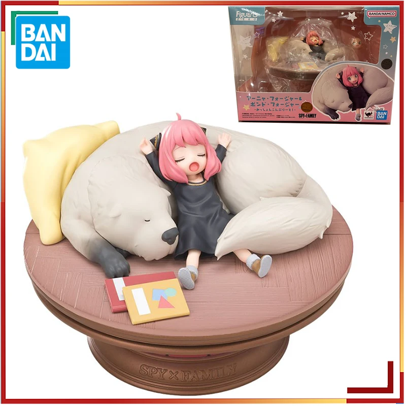 

Bandai Arts фигур Zero FZ SPYxFAMILY Аниме фигурки персонажей из мультфильма толщиномер фигурки ободка коллекционные модели орнаменты Игрушки для мальчиков