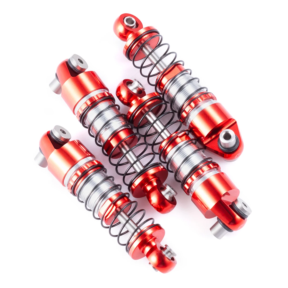 Фото AXSPEED 4 шт. Alu 33/38/43 мм масляный амортизатор для осевого SCX24 Deadbolt C10 Wrangler Gladiator Bronco 1/24 RC автозапчасти №3