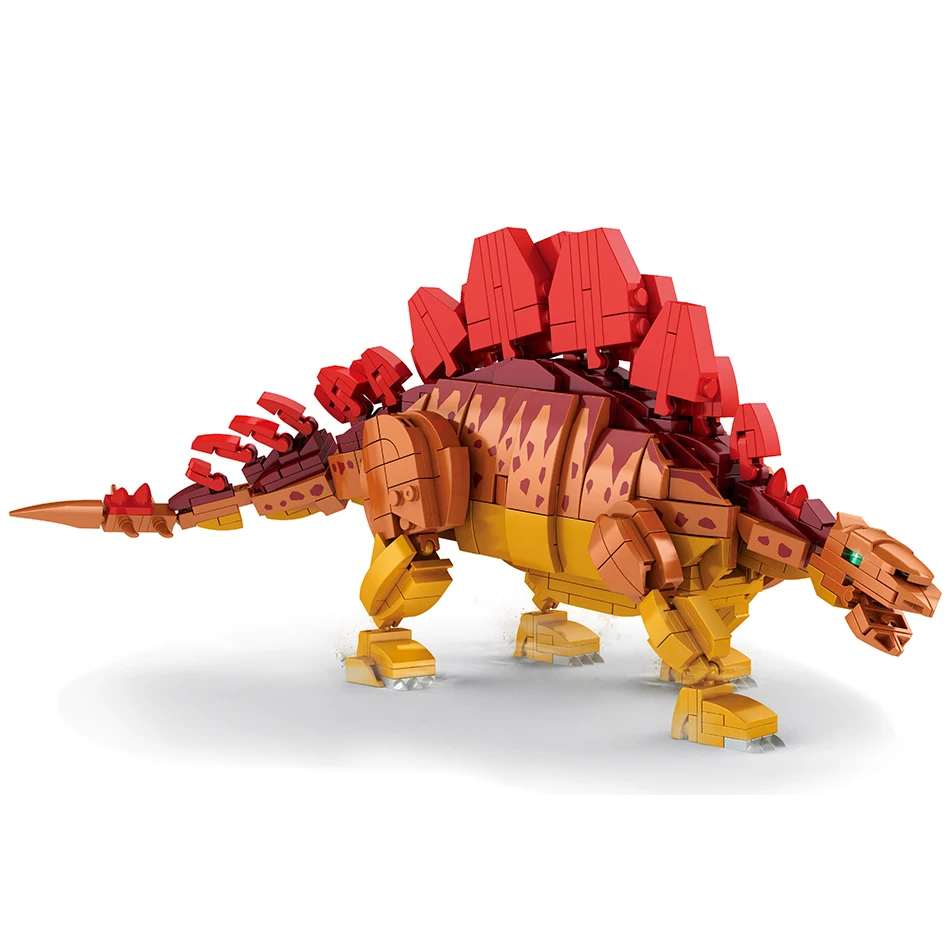 

WOMA Stegosaurus Dinosaur Model - The Ultimate Brick Building Blocks Set for Dino Lovers Unleash Your Imagination with this Exq