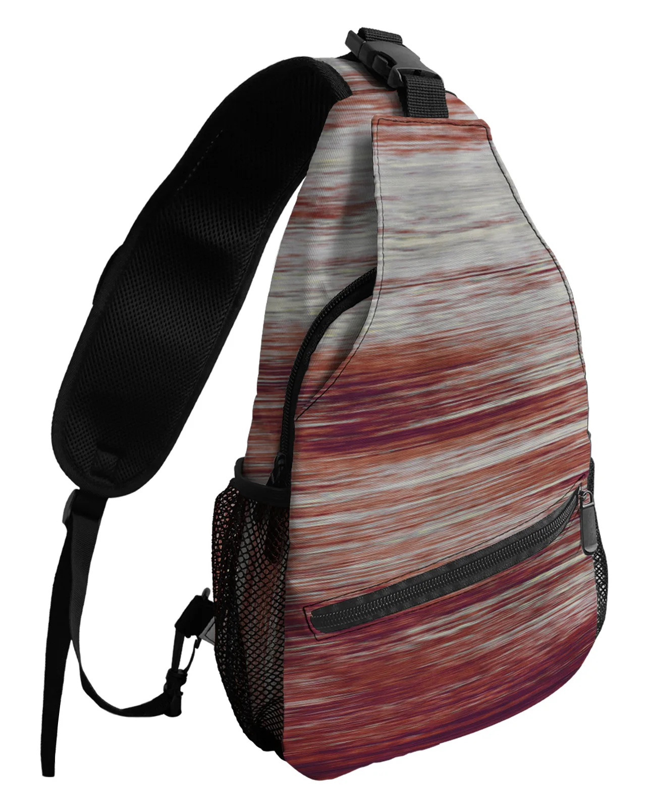 Популярные современные абстрактные Ретро Красные нагрудные сумки для женщин и