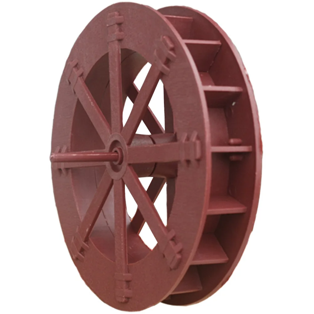 

Wheel Water Fountain Wheels Waterfall Mini Aquarium Decor Pressure Washer Rockery Desktop Rolling Tank Miniature Feng Crafts