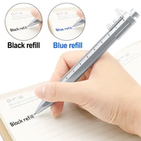 1pcs multifunction gel ink pen vernier caliper roller ball pen stationery ball point ball point 0 5mm pen portable tools