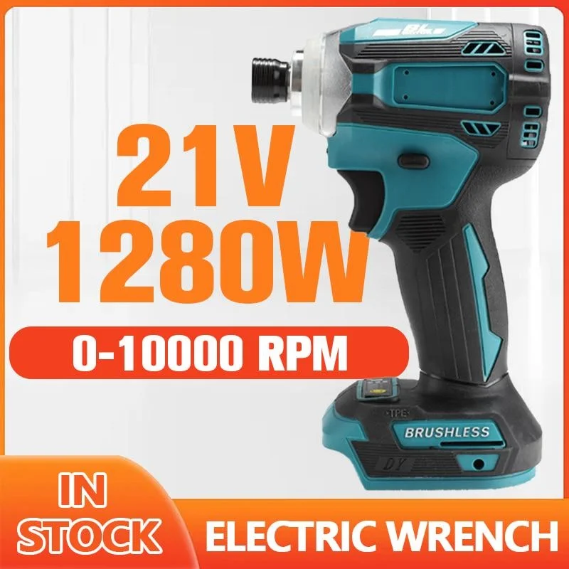 Cordless Impact Driver Kit Brushless 1/4-Inch Hex Impact Dri