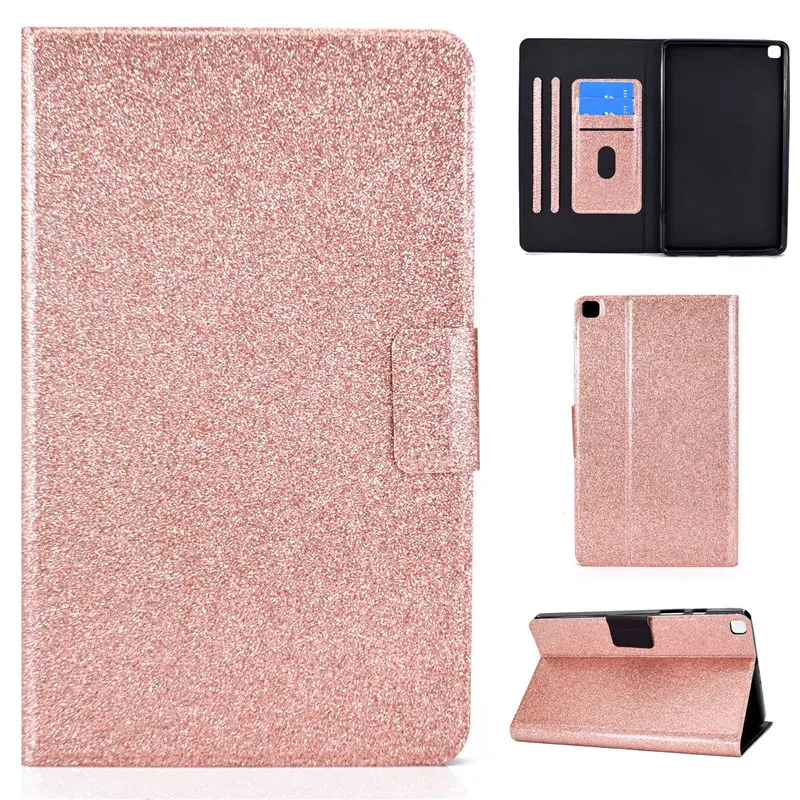 

Slim Glitter Funda For Samsung Galaxy Tab A A8 A7 S8 S7 S6 Lite SM-X700 T870 X200 T220 T500 T510 P610 P613 Magnetic Cover Case