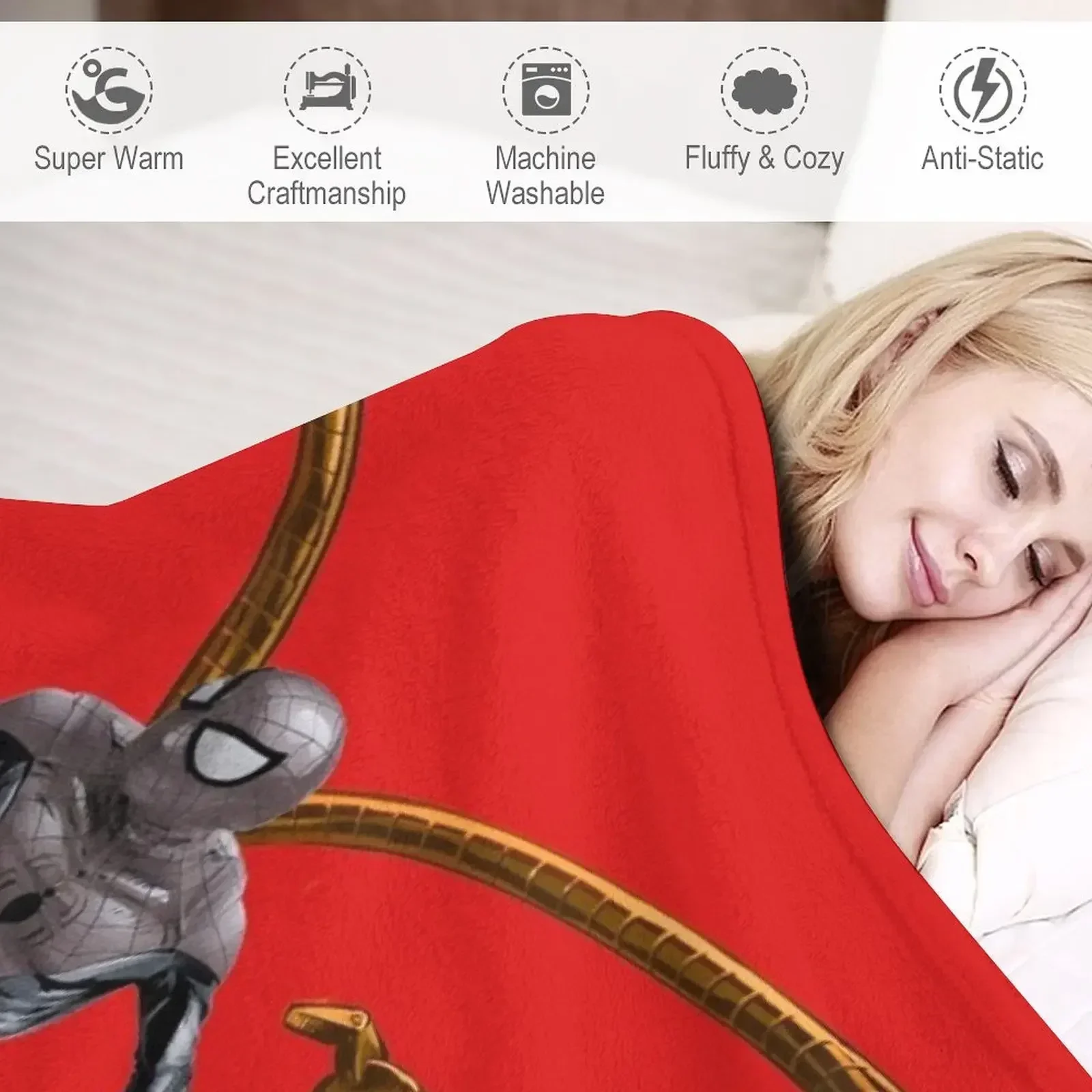 Wektu Malihe Awak Doc Ock Dedi Sangare Werna пледы тяжелые забавные подарочные одеяла