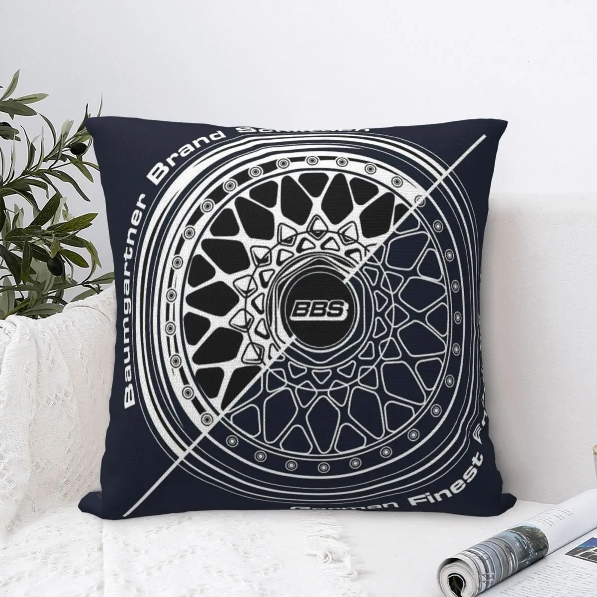 

Bbs Racing Cushion Cover Pillow Case Pillowslip Gift Pillow Cover