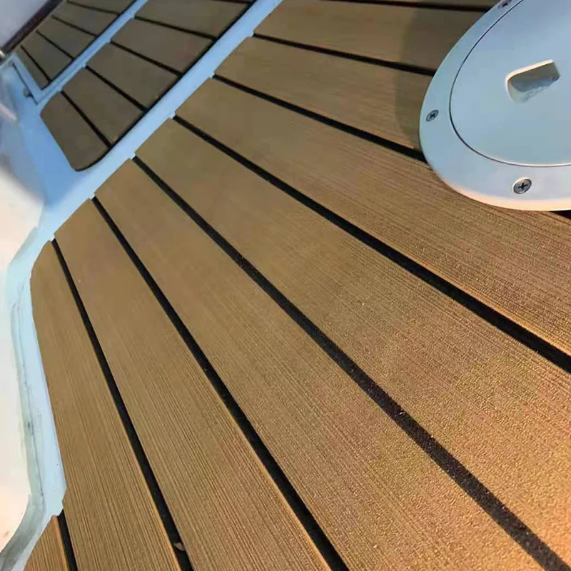 2018 Monterey 204 FE Swim Platform Boat EVA Faux Foam Teak Deck Floor Pad enlarge