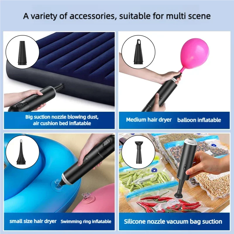 Xiaomi Youpin Автомобильный пылесос Металлический корпус Многофункциональный