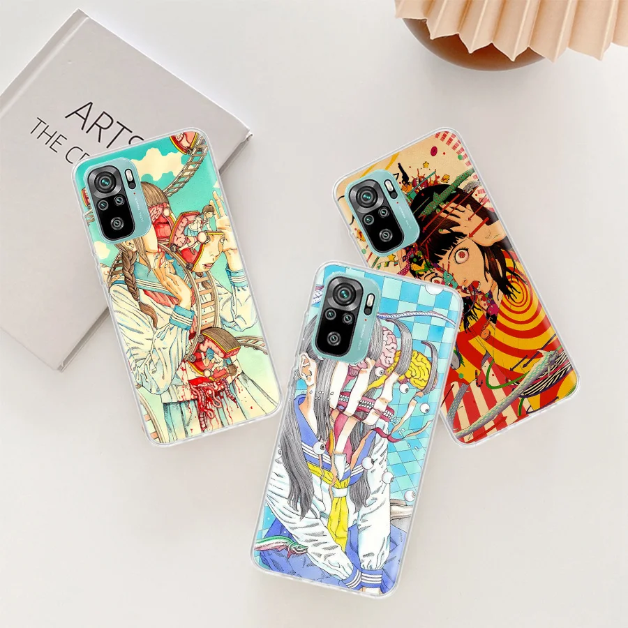 

New Shintaro Horror Cartoon Kago Phone Case For Xiaomi Redmi 10 Prime 10A 10C 10X 9A 9C 9T 8A 7A 6A 9 8 7 6 S2 K40 Pro K30 K20 C